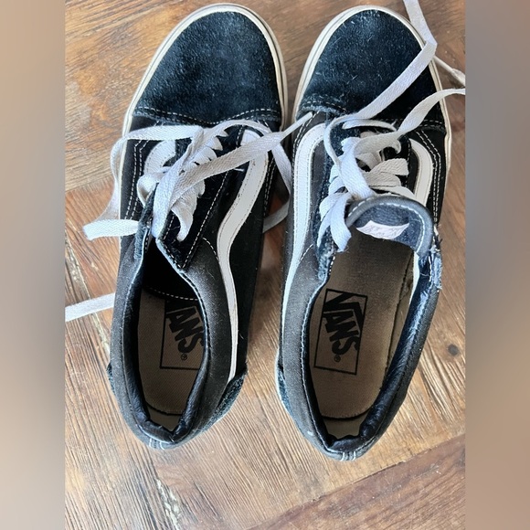 Classic black suede vans size 7 - Picture 4 of 5